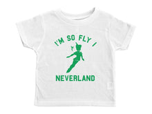 Load image into Gallery viewer, NEVERLAND / I&#39;m So Fly I Neverland Crew Neck Short Sleeve Toddler Shirt - Baffle
