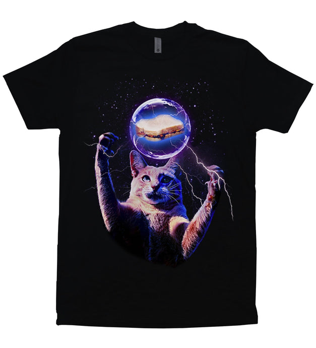 PB&J Cat - Unisex T-Shirt - Baffle