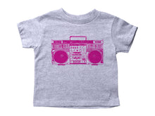 Load image into Gallery viewer, PINK BOOMBOX / Pink Boombox Crew Neck Short Sleeve Toddler Shirt - Baffle
