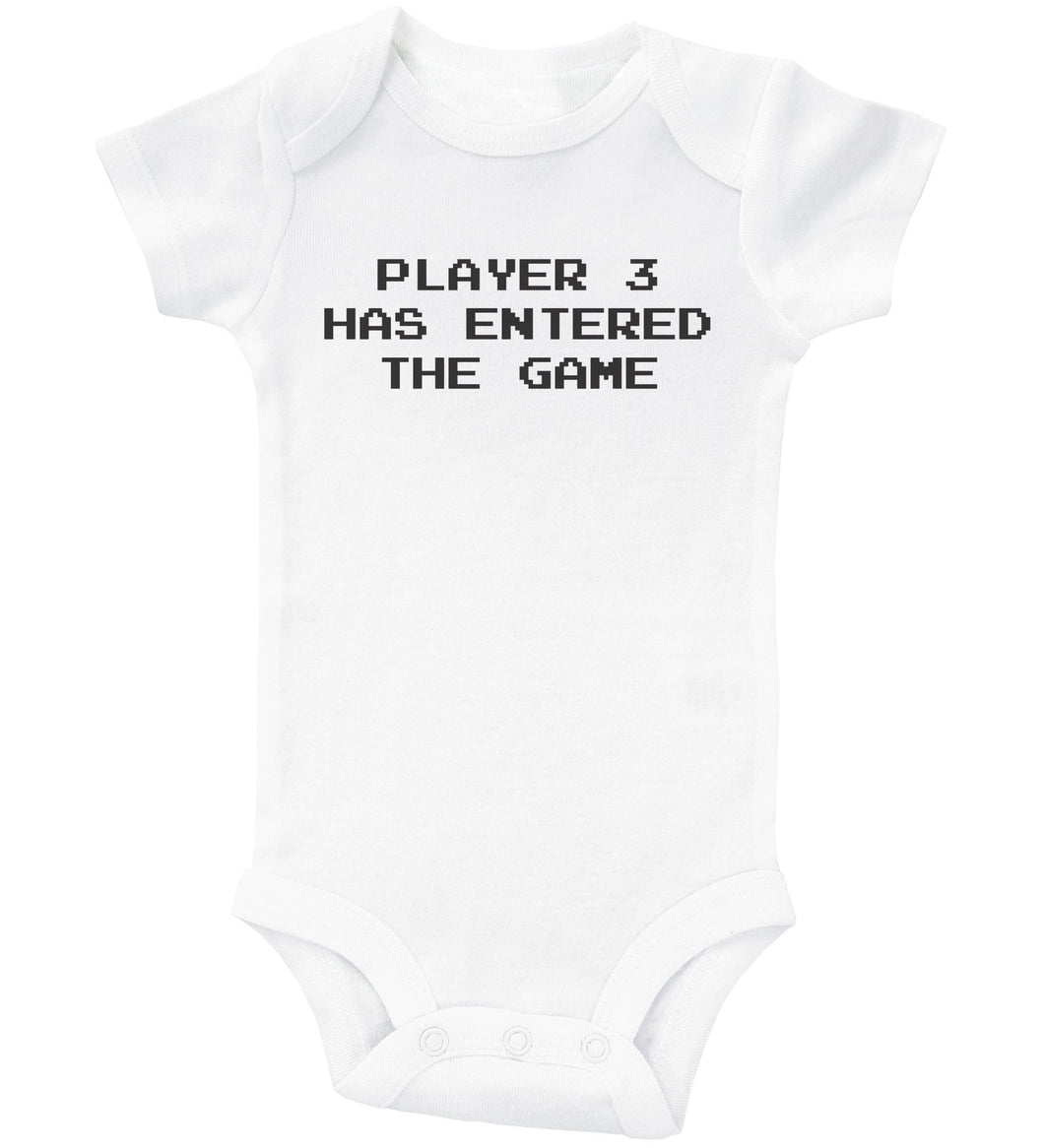 Player 3 Has Entered The Game / Basic Onesie - Baffle
