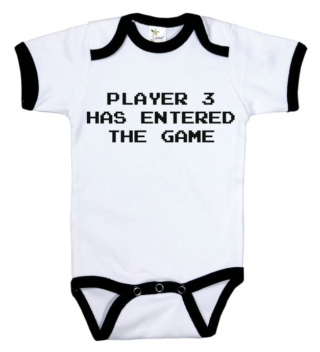 Player 3 Has Entered The Game / Video Game Ringer Onesie - Baffle