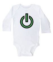 Load image into Gallery viewer, POWER ICON - Basic Onesie - Baffle
