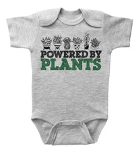 Load image into Gallery viewer, POWERED BY PLANTS - Basic Onesie - Baffle
