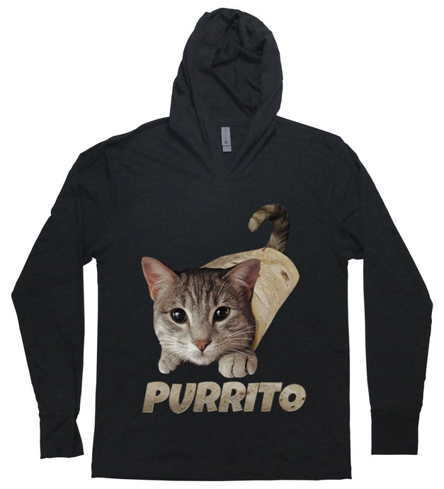 Purrito - Hooded T-Shirt - Baffle