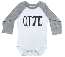 Load image into Gallery viewer, QT PI / Raglan Onesie / Long Sleeve - Baffle
