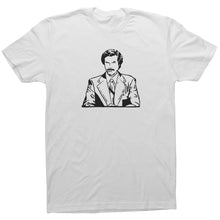 Load image into Gallery viewer, Ron Burgundy - Adult Unisex T-Shirt - Baffle
