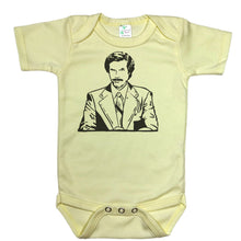 Load image into Gallery viewer, Ron Burgundy - Baby Onesie - Baffle
