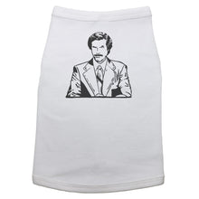 Load image into Gallery viewer, Ron Burgundy - Dog T-Shirt - Baffle
