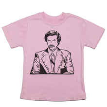 Load image into Gallery viewer, Ron Burgundy - Toddler T-Shirt - Baffle
