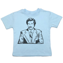 Load image into Gallery viewer, Ron Burgundy - Toddler T-Shirt - Baffle
