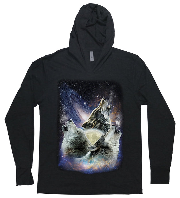 Space Wolves - Hooded T-Shirt - Baffle