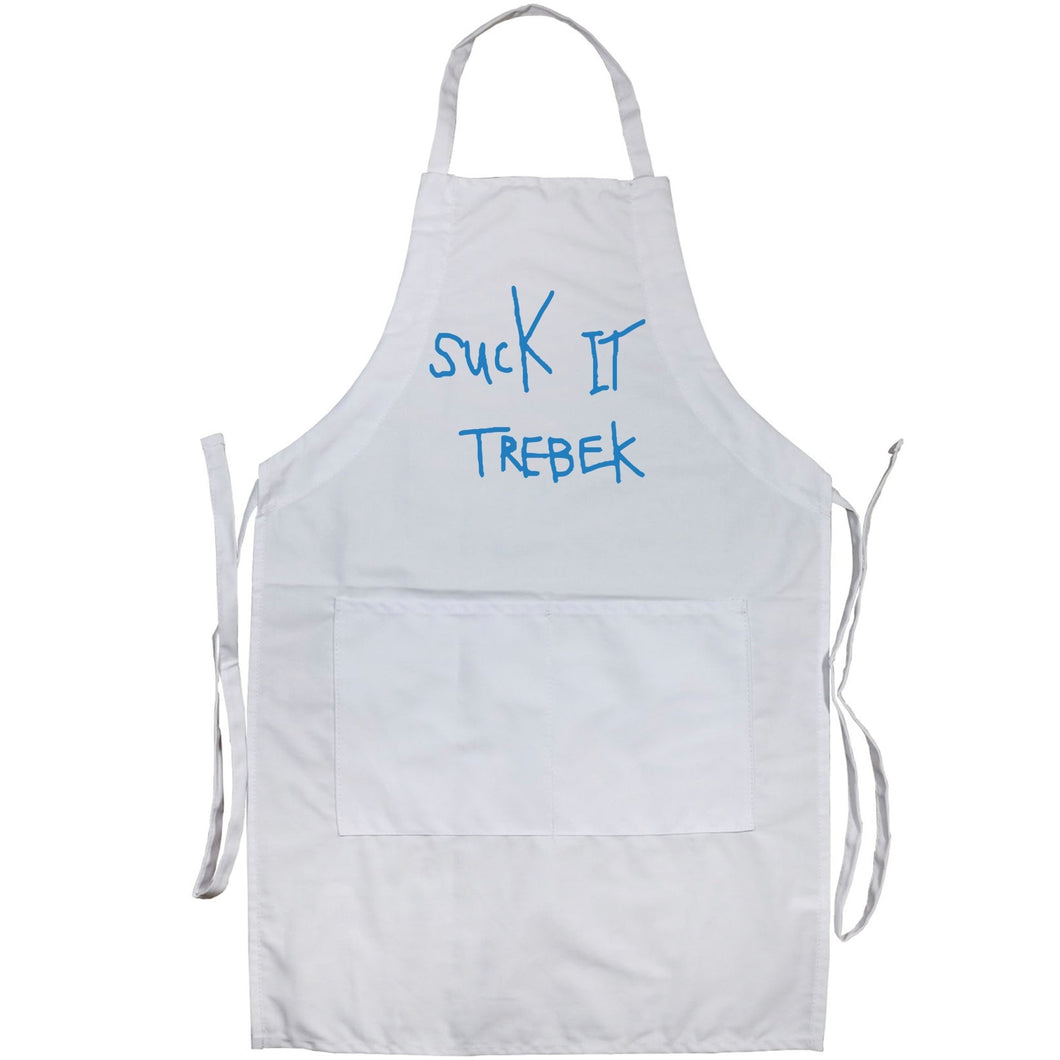 Suck it Trebek - Adult Apron - Baffle