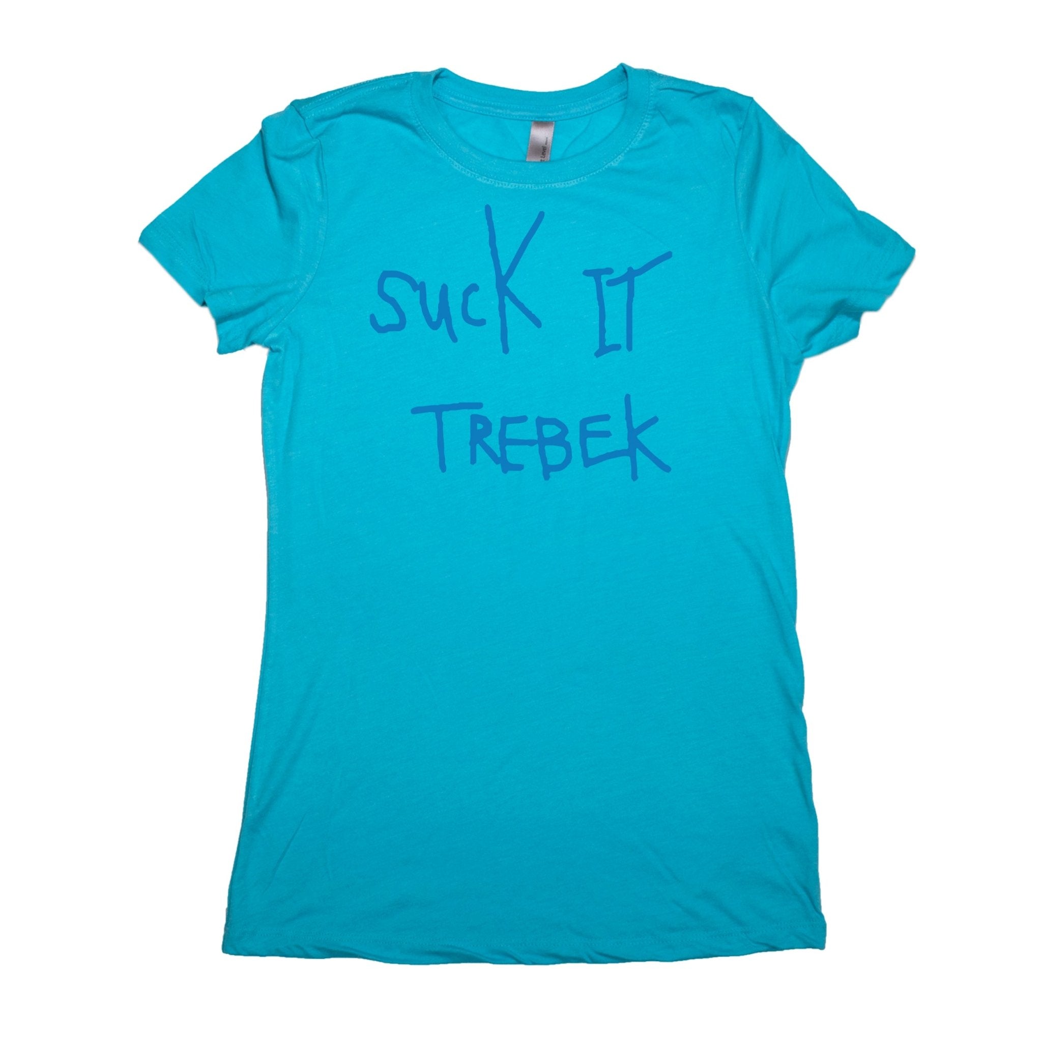 Suck it Trebek - Grey Women's T-Shirt – Baffle