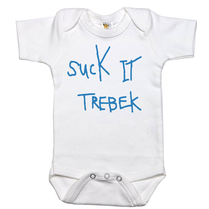 Suck it Trebek - Baby Onesie - Baffle