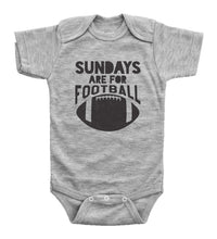 Load image into Gallery viewer, Sunday&#39;s Are For Football / Basic Onesie - Baffle
