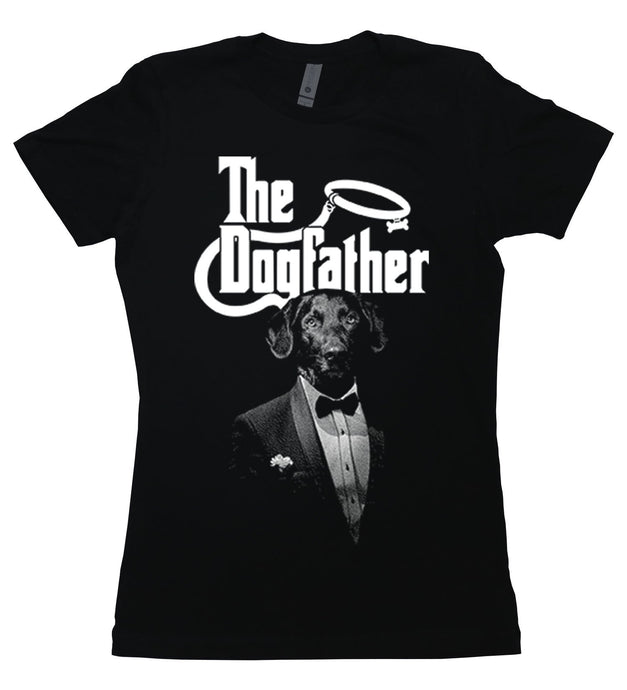 The Dogfather - Women's Boyfriend T-Shirt - Baffle