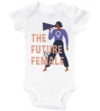 Load image into Gallery viewer, The Future Is Female - Women&#39;s Day / Basic Onesie - Baffle
