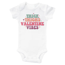 Load image into Gallery viewer, THICK THIGHS VALENTINES VIBES - Basic Onesie - Baffle
