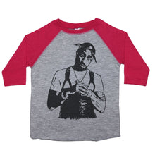 Load image into Gallery viewer, Tupac - Toddler Raglan T-Shirt - Baffle

