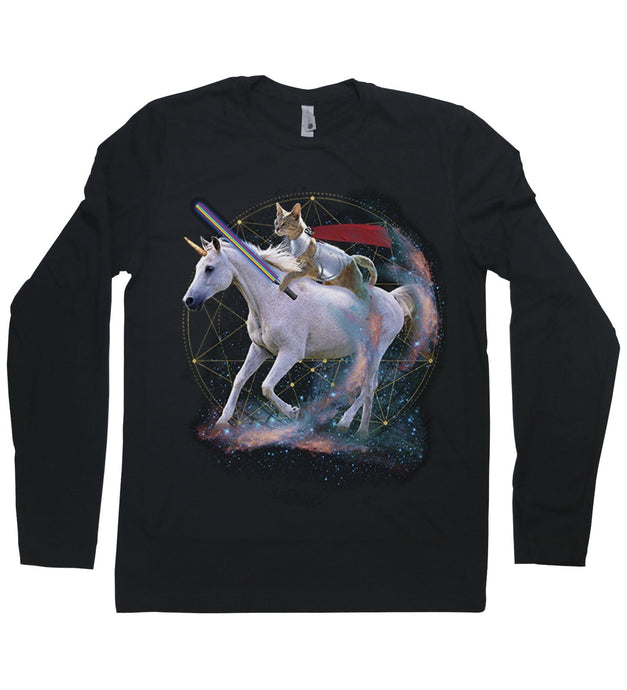 Unicorn Warrior - Long Sleeve T-Shirt - Baffle