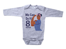 Load image into Gallery viewer, We Can Do It - March 8 Women&#39;s Day / Basic Onesie - Baffle
